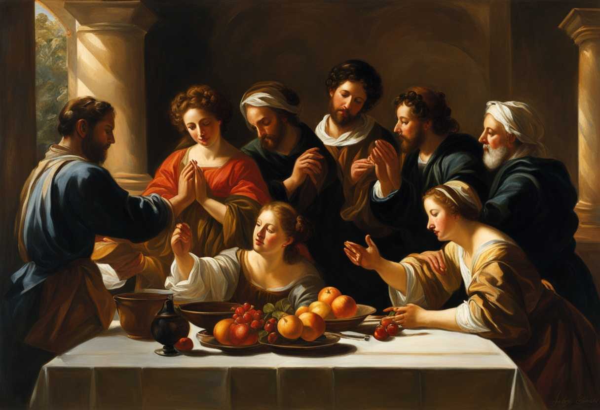 A-sunlit-gathering-around-a-rustic-table-hands-raised-in-prayer-joy-and-gratitude_gsze