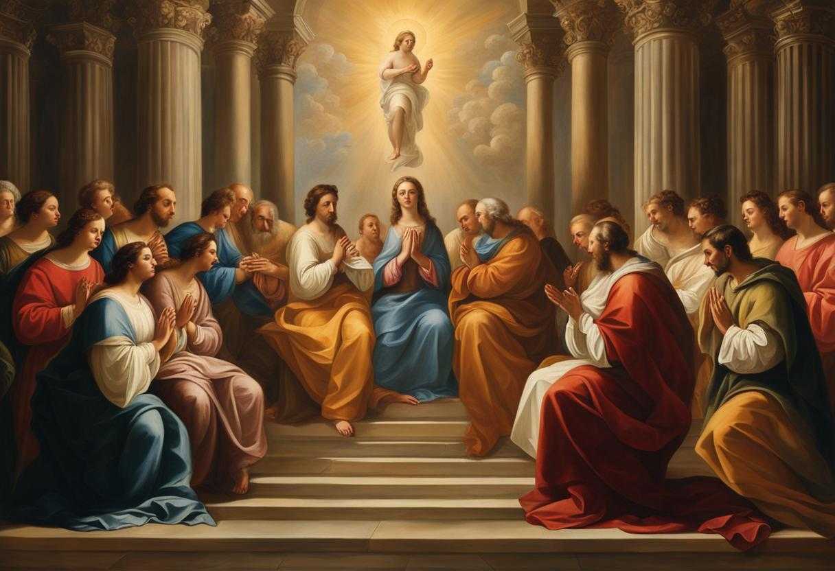 group-of-people-praying-solemnity-and-unity-peaceful-atmosphere-clasped-hands-gentle-expressions