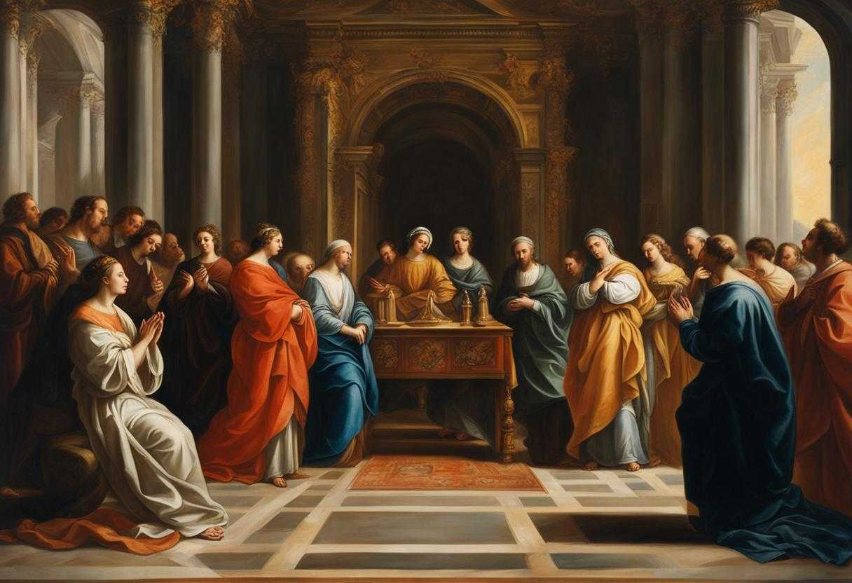 group-of-people-praying-serene-atmosphere-spiritual-devotion-unity-timeless-style-sacredness