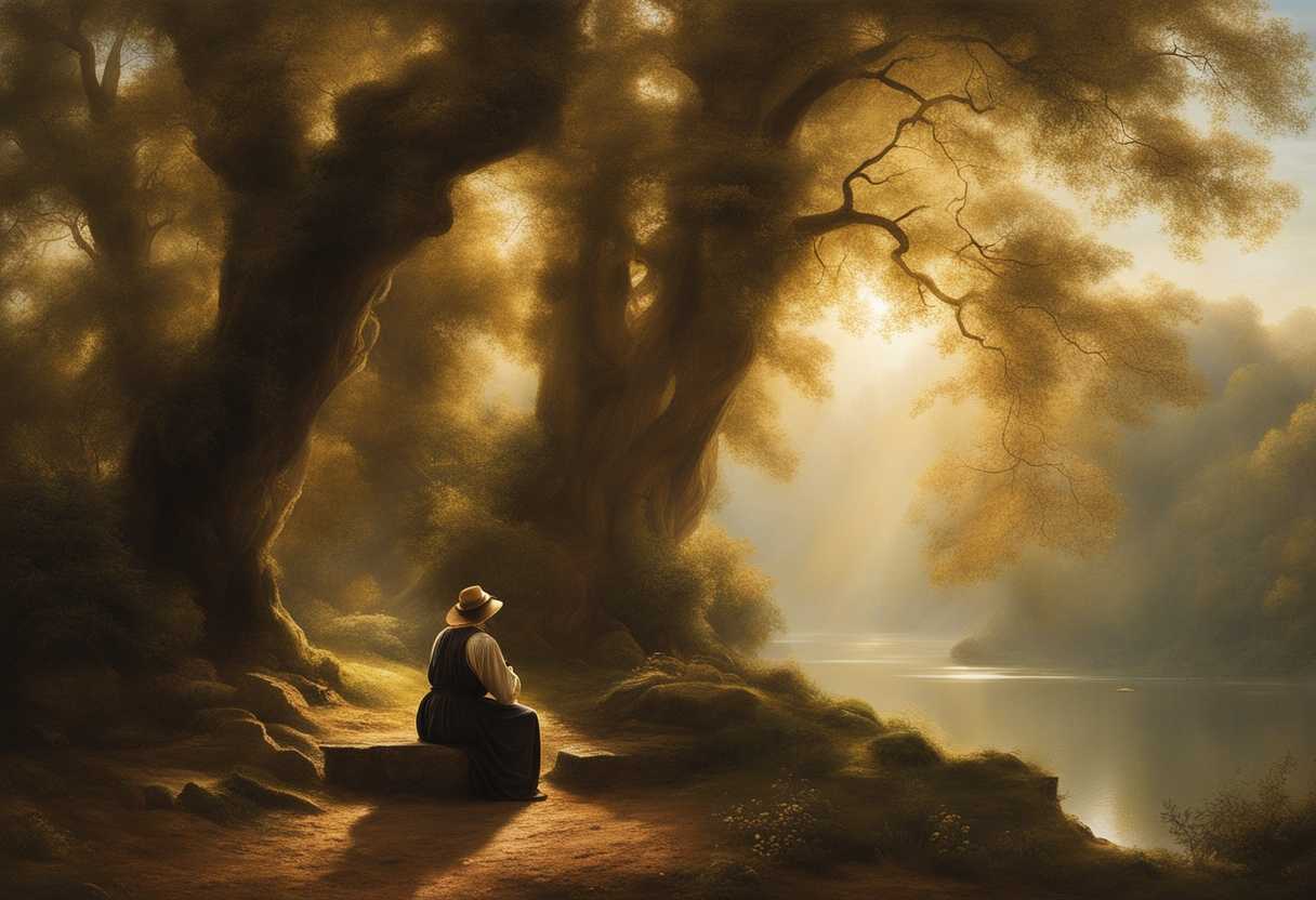 Serene-landscape-gentle-light-filtering-through-trees-person-praying-with-trust-peaceful-atmosphe_kpsq