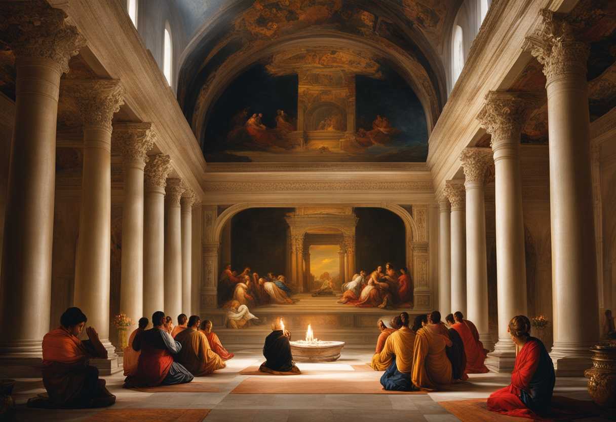Serene-temple-setting-vibrant-flowers-candles-flickering-devotees-in-prayer-peaceful-ambiance-s_jjwr