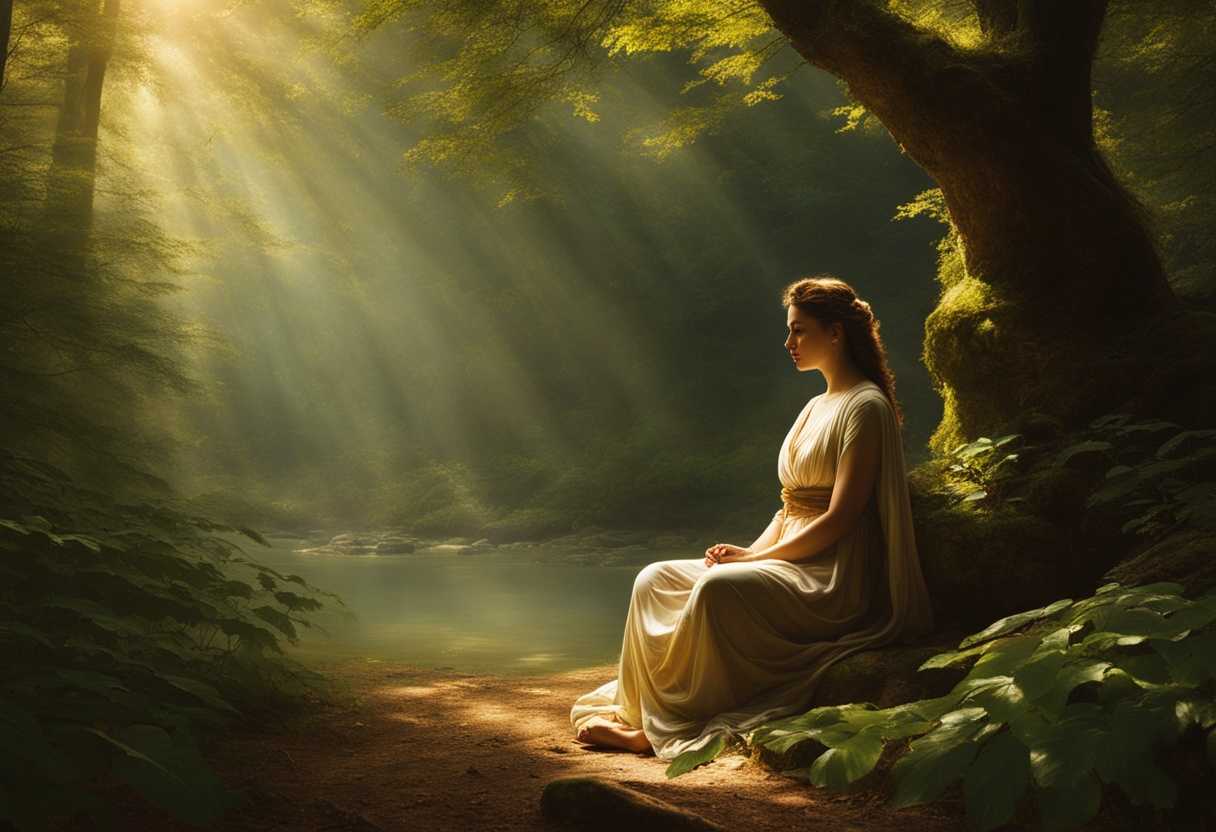 Serene-figure-meditating-in-a-tranquil-forest-soft-sunlight-filtering-through-leaves-peaceful-atmo_inaz