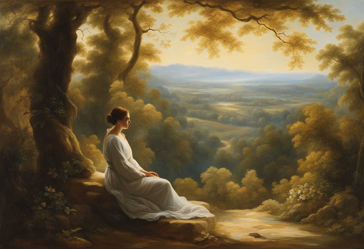 Serene-landscape-gentle-sunlight-a-figure-meditating-surrounded-by-nature-s-tranquility-harmonio_gqse