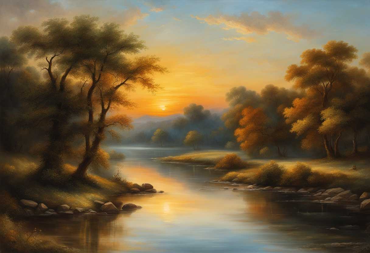 Serene-landscape-tranquil-river-cozy-campsite-soft-sunset-glow-gentle-breeze-peaceful-ambiance_alqm