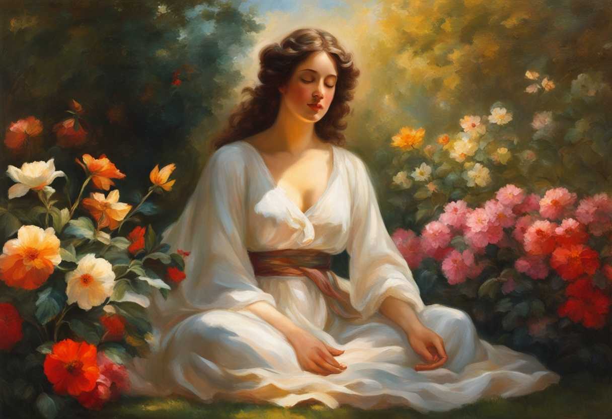 Serene-woman-meditating-in-a-sunlit-garden-surrounded-by-blooming-flowers-peaceful-expression-vib_blwj