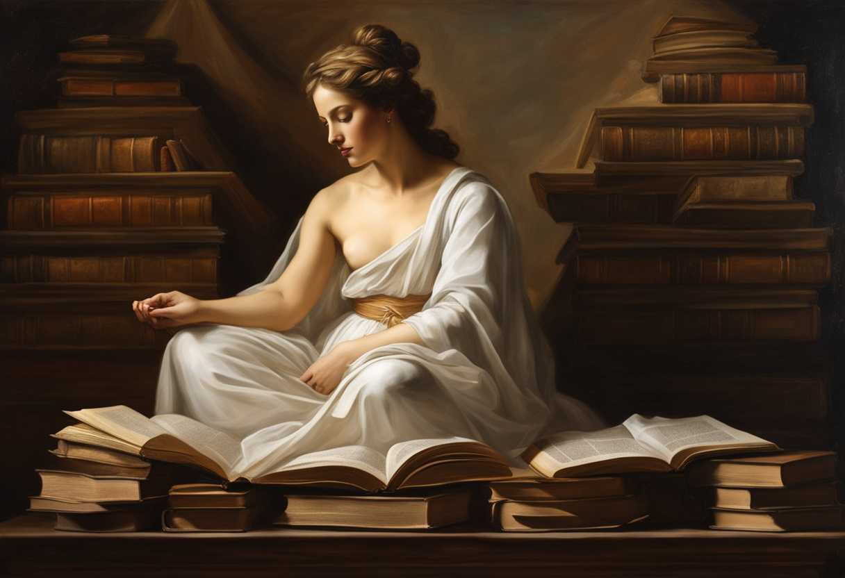 Serene-figure-in-meditation-soft-light-surrounded-by-open-books-symbolizing-truth-and-honesty_xwcw