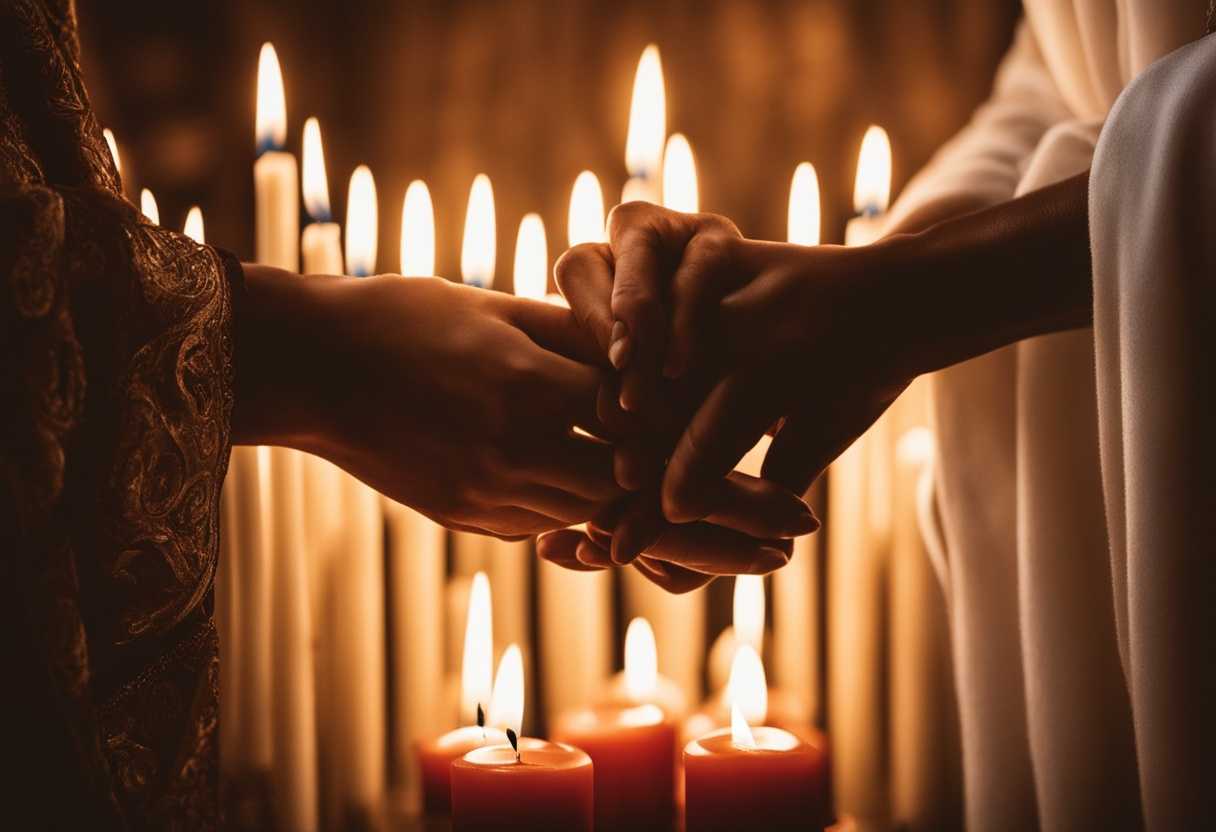 Two-hands-clasped-in-prayer-surrounded-by-glowing-candles-warm-light-serene-atmosphere-deep-conn_hyal