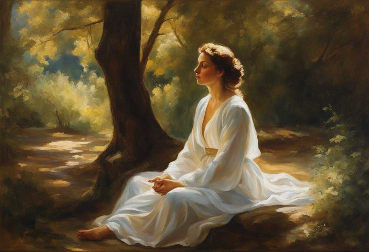 Serene-figure-meditating-in-nature-soft-sunlight-filtering-through-trees-peaceful-expression-harm_gjkn
