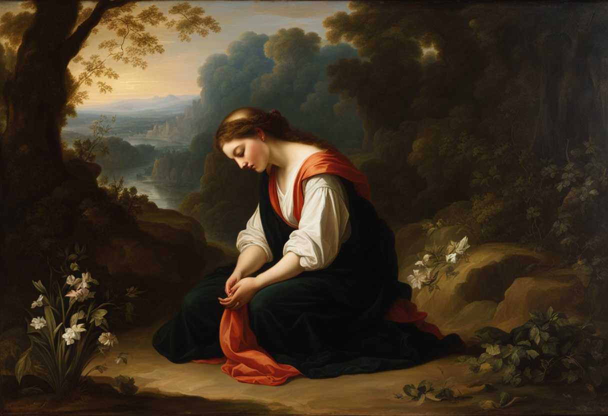 individual-kneeling-in-prayer-serene-expression-soft-light-surrounded-by-nature-seeking-redempti_igdu