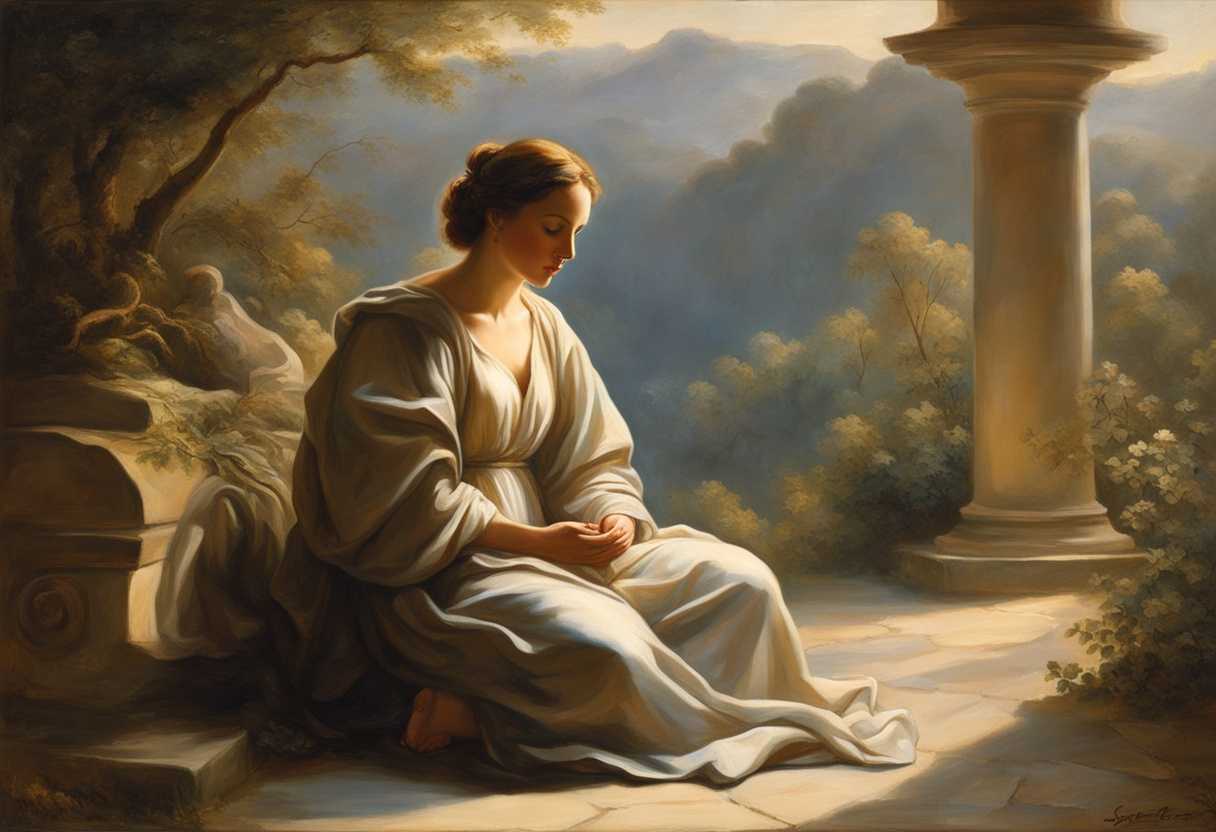 A-serene-figure-kneeling-in-prayer-soft-light-illuminating-their-hopeful-expression-surrounded-by-_brwy