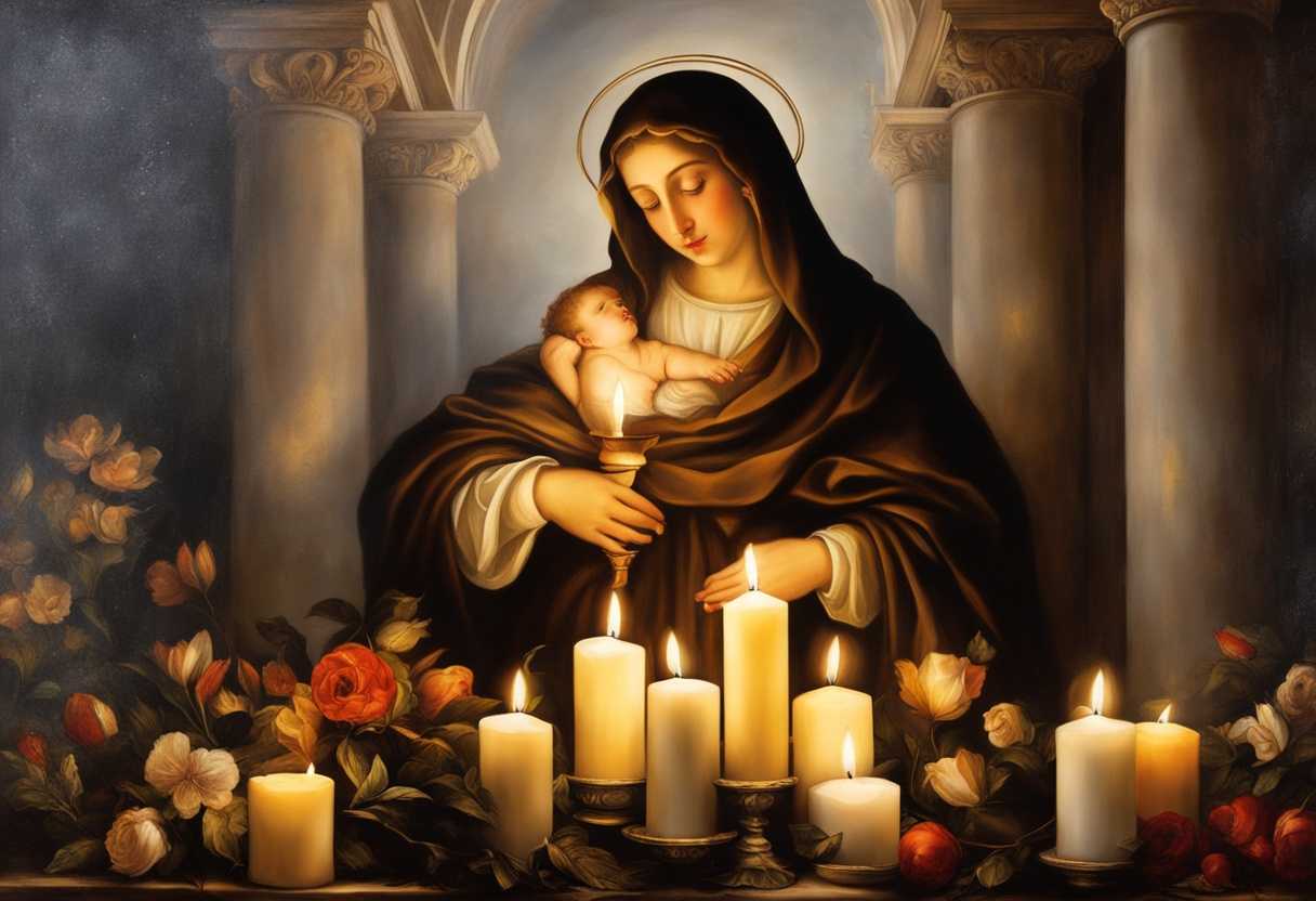 St-Anthony-surrounded-by-candles-serene-atmosphere-protective-aura-soft-light-intricate-details-_wfcx