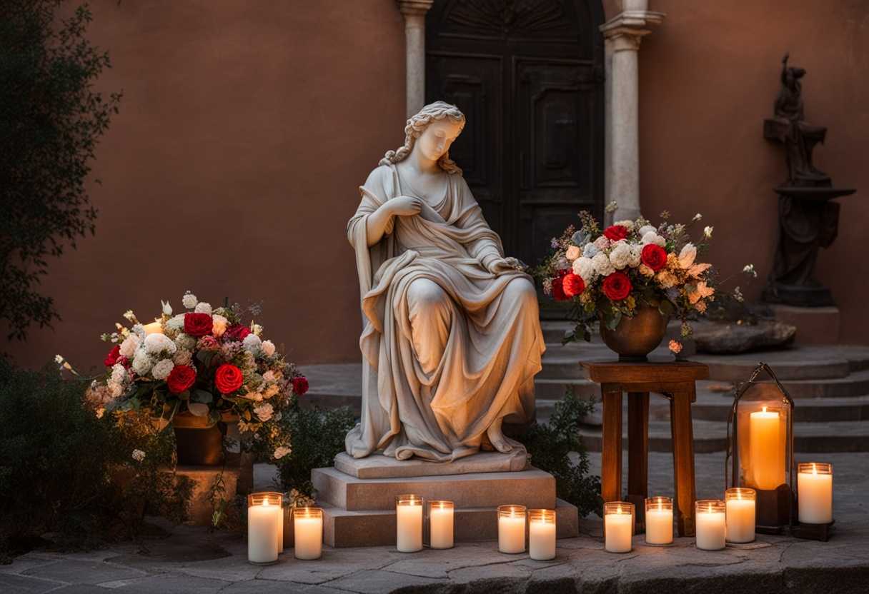 A-serene-roadside-altar-with-candles-flowers-and-a-statue-of-St-Christopher-peaceful-ambiance_zixs