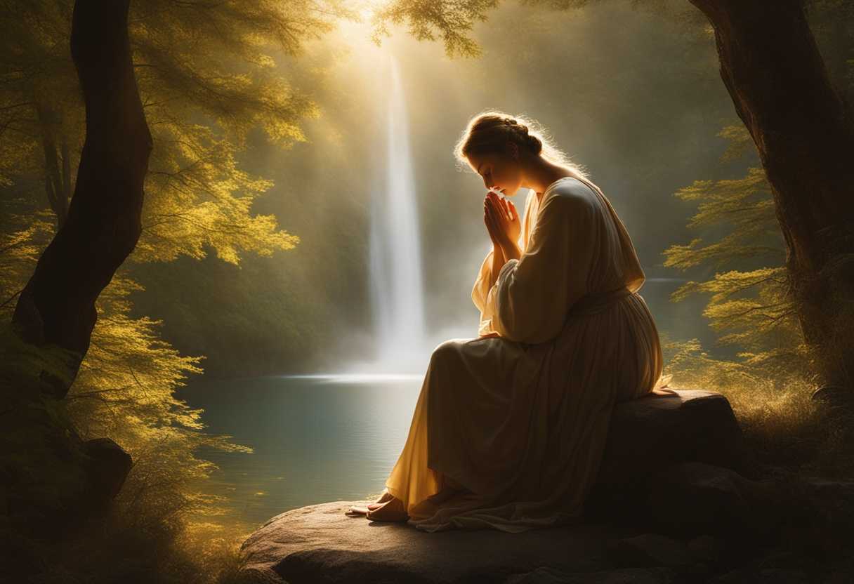 Serene-figure-in-prayer-soft-light-illuminating-surrounded-by-nature-deep-connection-peaceful-at_mqut
