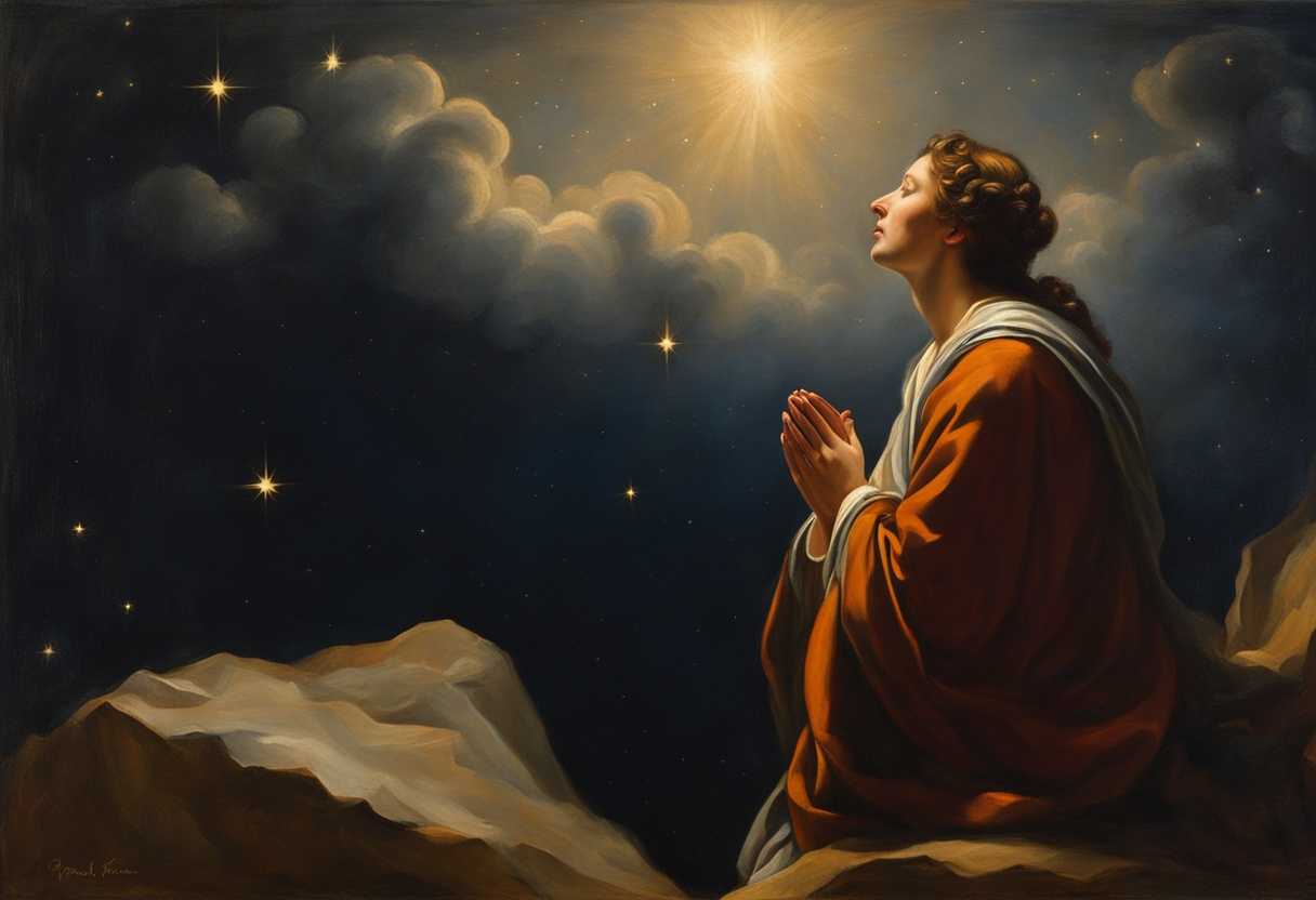 A-serene-figure-praying-under-a-starlit-sky-embodying-faith-and-trust-peaceful-atmosphere_dhmk