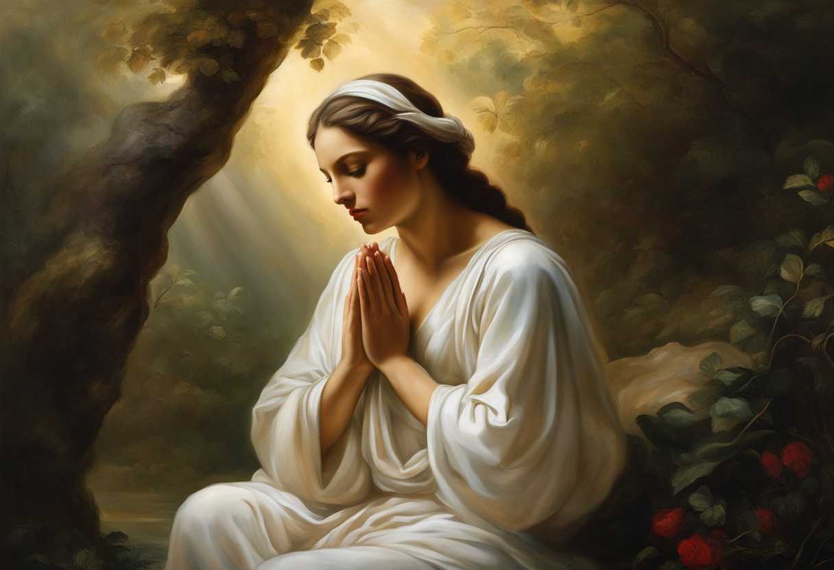 Serene-figure-in-prayer-soft-light-surrounded-by-nature-embodying-strength-and-resilience-peacef_ucmm