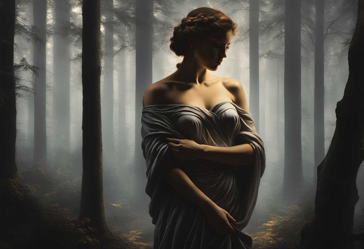 A-serene-figure-in-a-dark-forest-softly-glowing-light-symbolizing-hope-amidst-shadows_hqry