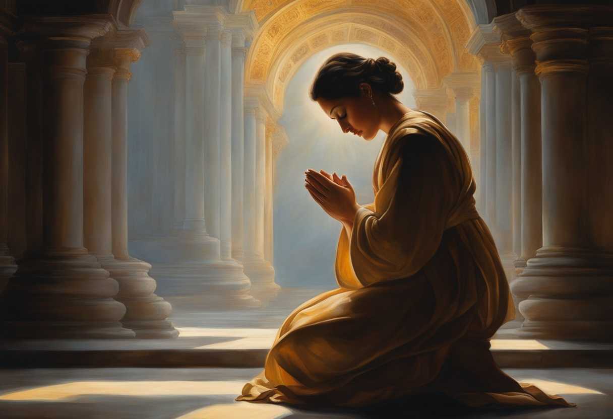 A-person-sits-in-prayer-eyes-closed-radiating-peace-and-vulnerability-deeply-connected-spirituall_xdzw
