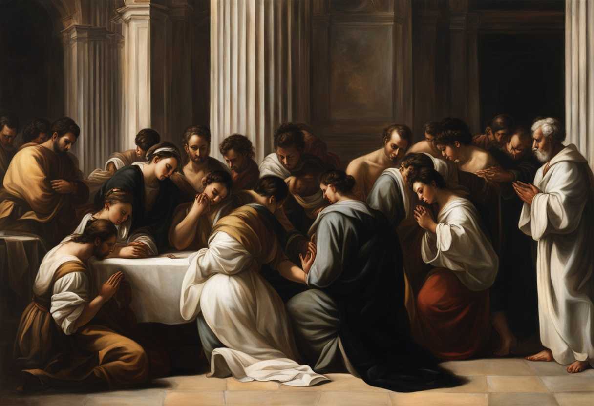People-gather-in-gentle-light-praying-with-sincerity-and-unity-sharing-a-moment-of-reverence_yycr