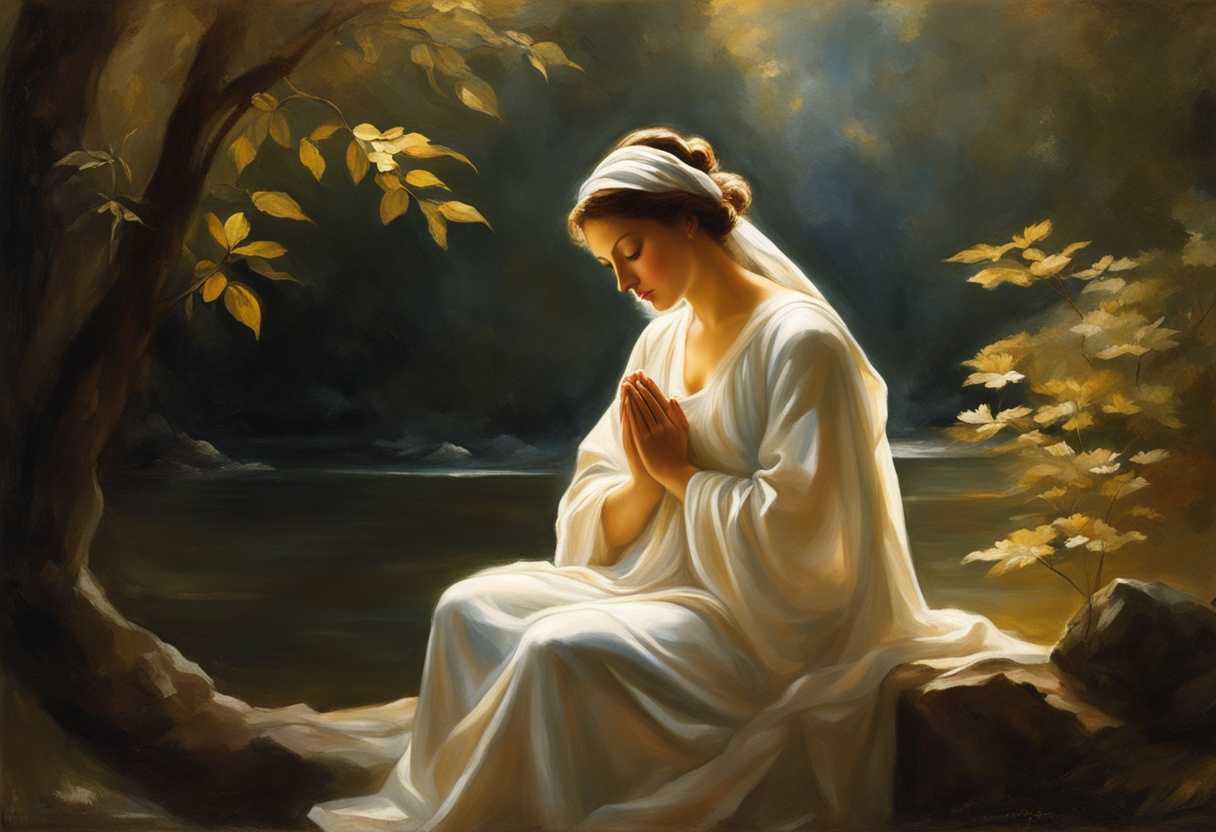 Serene-figure-in-prayer-soft-light-illuminating-surrounded-by-nature-peaceful-contemplative-atmo_bjnt