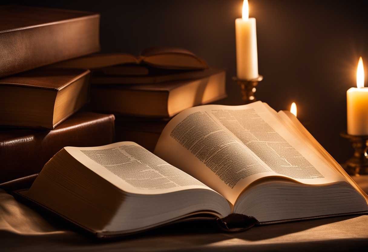 Open-Bible-glowing-softly-warm-light-illuminating-pages-peaceful-atmosphere-serene-expression-ge_zzyq