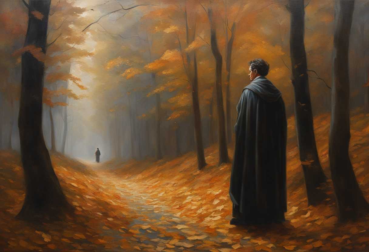 A-solitary-figure-standing-tall-amidst-fallen-leaves-embodying-resilience-and-hope-soft-light_ldnk