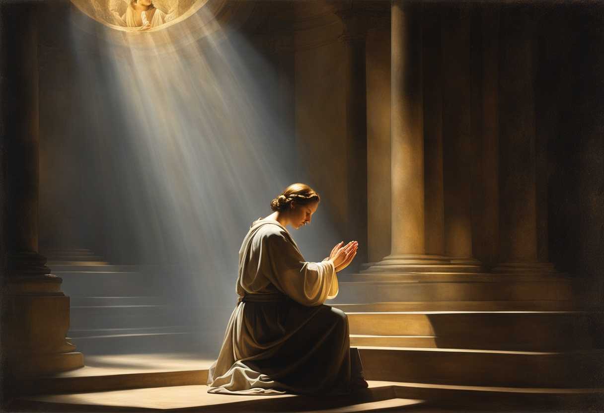 A-serene-figure-in-prayer-surrounded-by-glowing-light-symbolizing-hope-and-triumph_lhuy