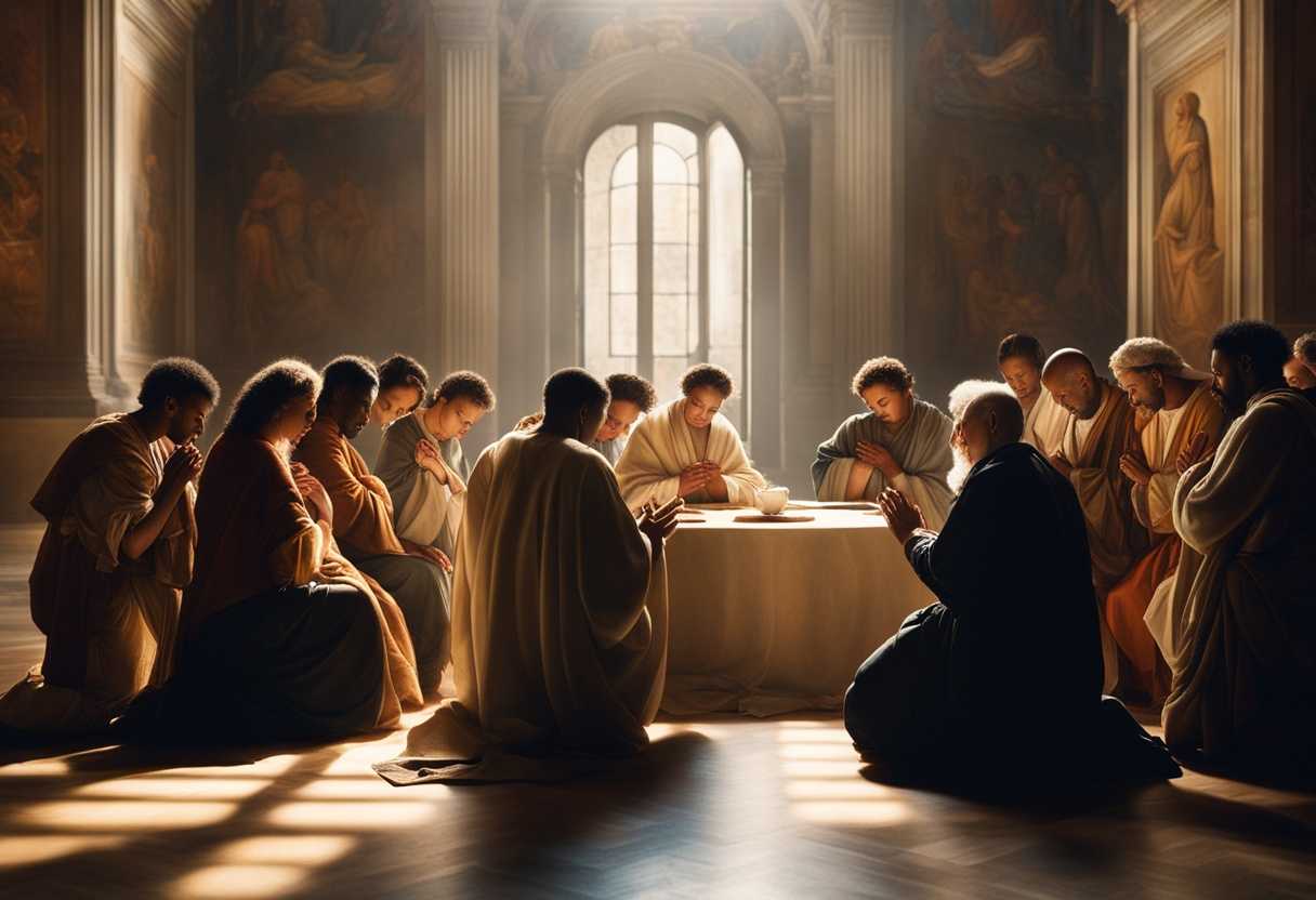 A-diverse-group-of-individuals-praying-together-bathed-in-soft-light-radiating-peace-and-faith_ogum