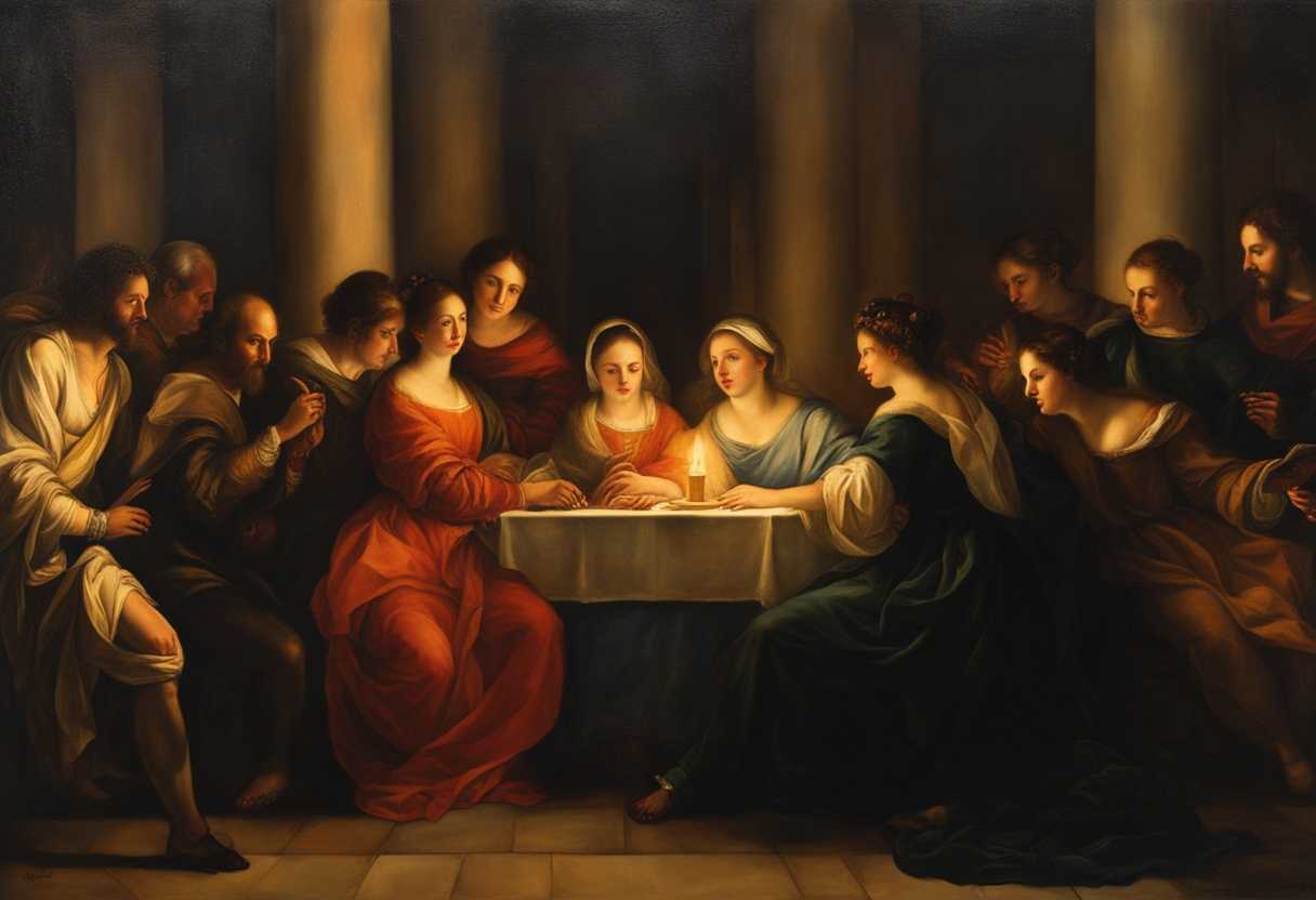 Serene-gathering-of-diverse-people-holding-hands-soft-candlelight-peaceful-expressions-harmonious_gugq
