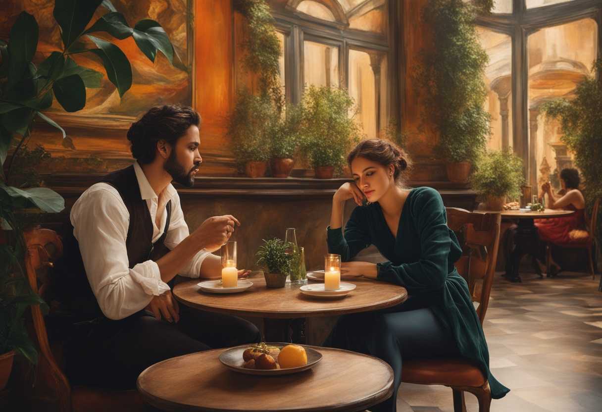 Two-friends-sharing-ideas-in-a-cozy-café-vibrant-plants-warm-lighting-encouraging-atmosphere-int_eaen