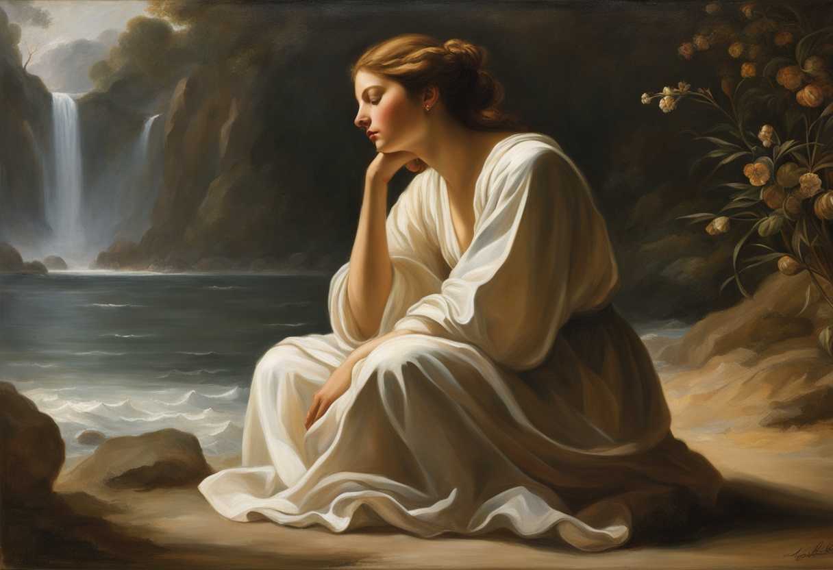 A-serene-figure-in-prayer-embraced-by-nature's-tranquility-and-soft-sunlight_qqev