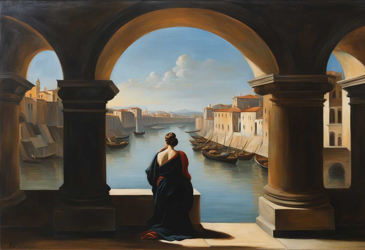 A-serene-figure-in-prayer-amidst-a-bustling-vibrant-city-embodying-stillness-and-peace_silp