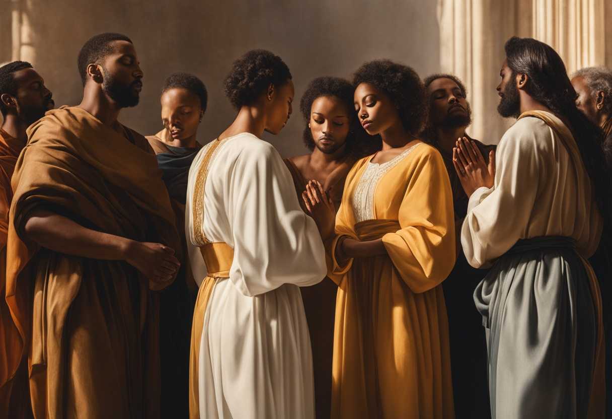 A-diverse-group-prays-together-under-soft-sunlight-embodying-unity-hope-and-tranquility_lbpv