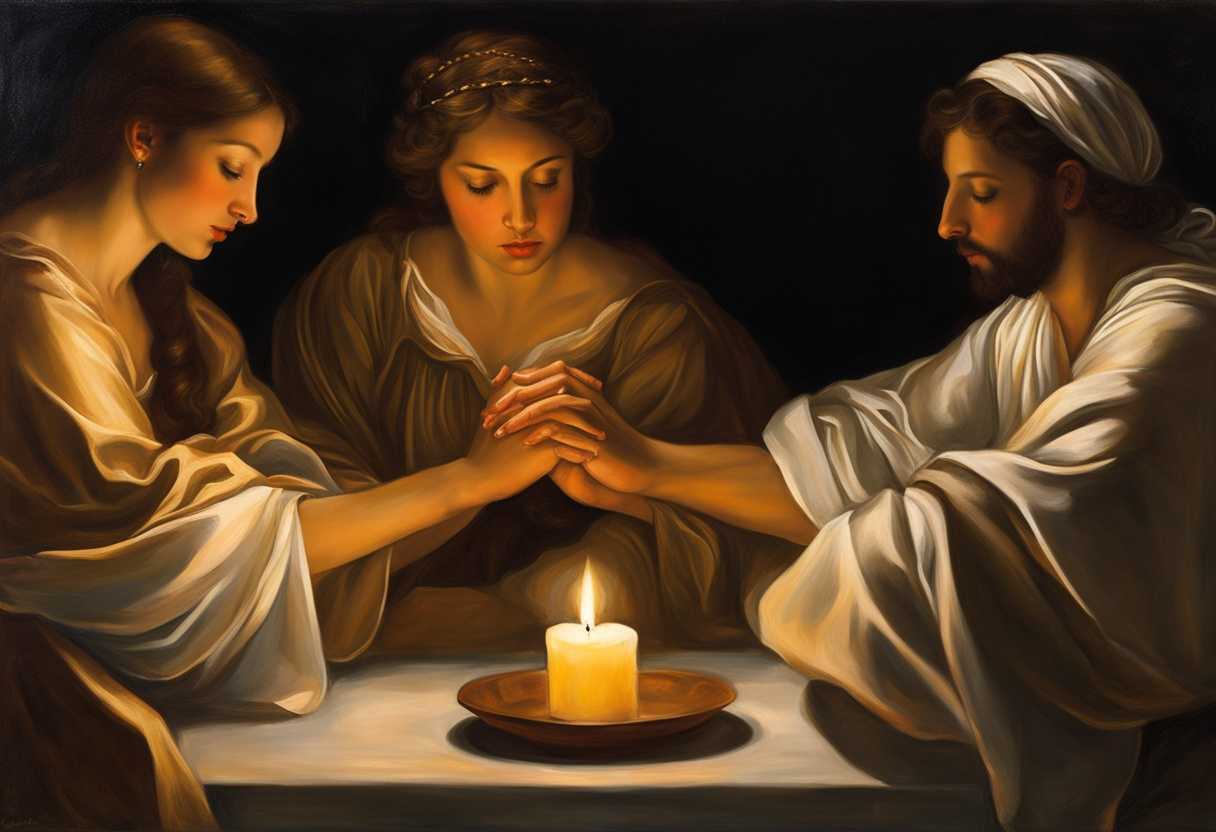 Candlelit-prayer-circle-clasped-hands-serene-faces-whispers-of-hope-love-rekindled_dvke