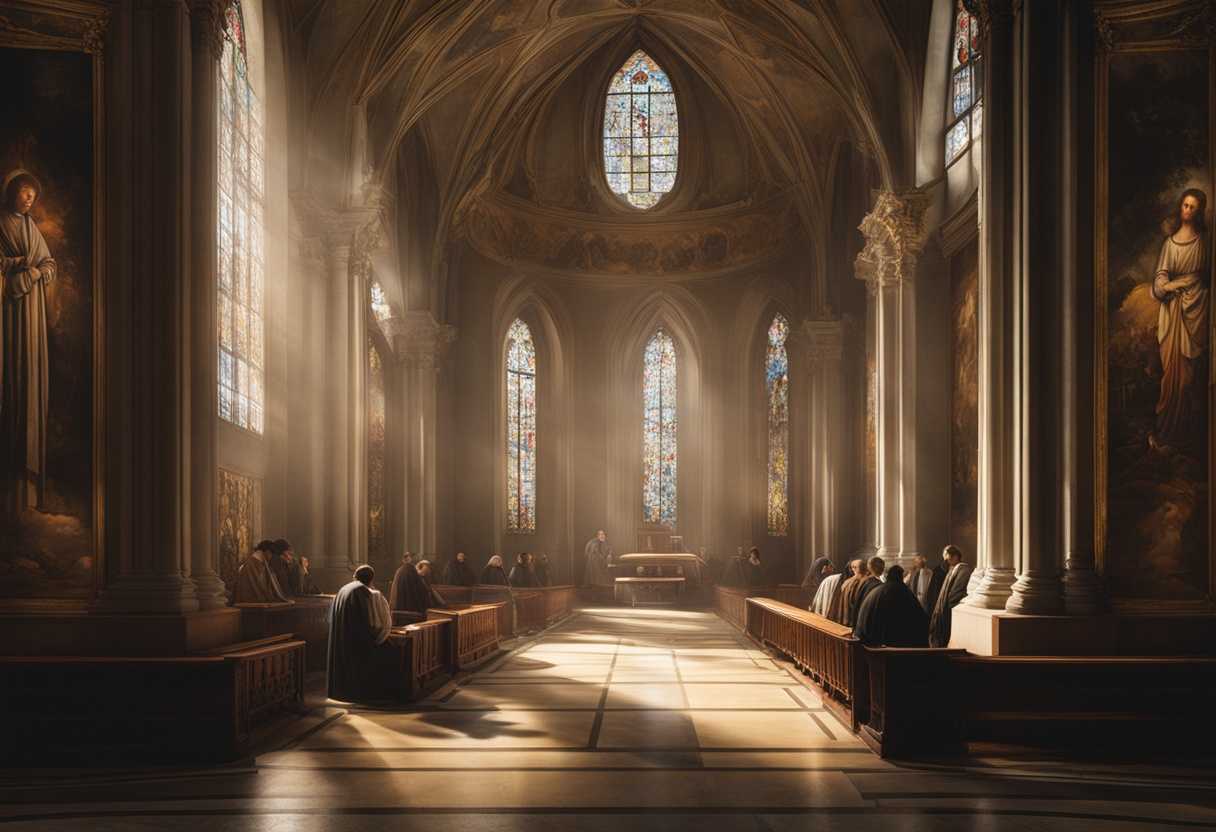 A-serene-space-with-individuals-in-prayer-soft-stained-glass-light-illuminating-their-unity-and-hop_yfoz