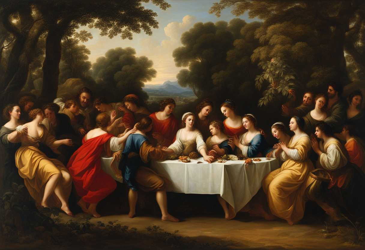 A-serene-gathering-under-trees-hands-clasped-joyful-smiles-celebrating-unity-and-love_cgpu