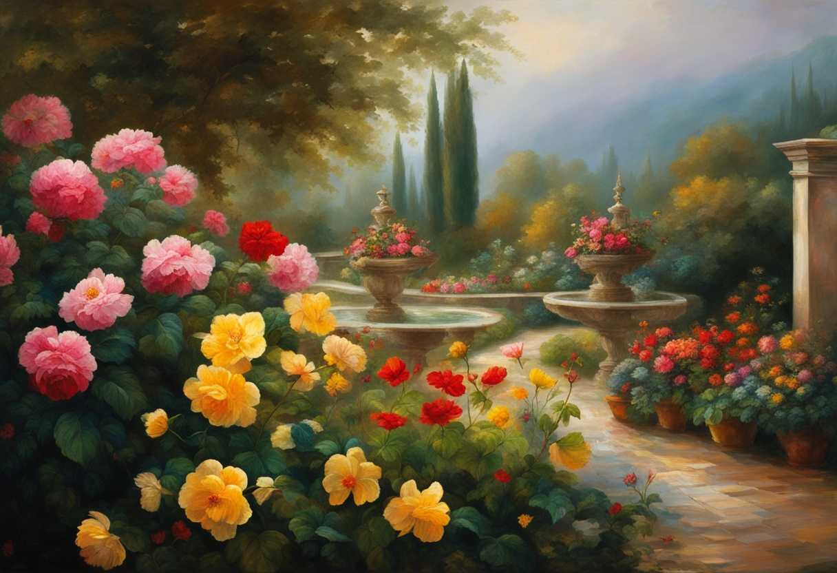 Gentle-rain-falling-on-a-serene-garden-vibrant-flowers-blooming-soft-light-tranquil-atmosphere_zcyj