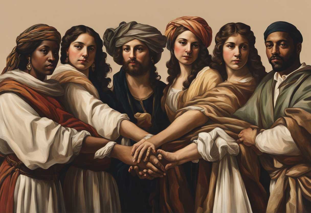 A-diverse-group-of-people-holding-hands-in-unity-surrounded-by-fair-trade-goods-hopeful-expression_uojy