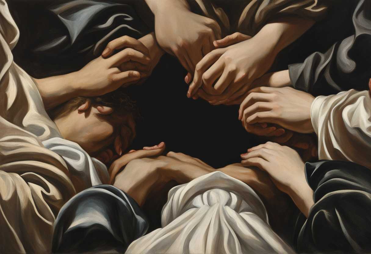 People-in-a-circle-heads-bowed-hands-clasped-eyes-closed-feeling-spiritual-connection_sogt
