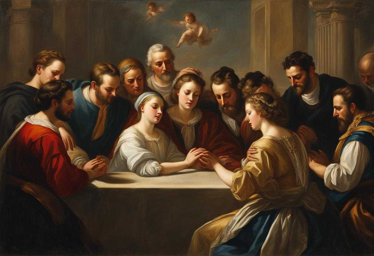 group-of-coworkers-gathered-in-a-circle-heads-bowed-in-a-moment-of-prayer-unity-and-camaraderie-h