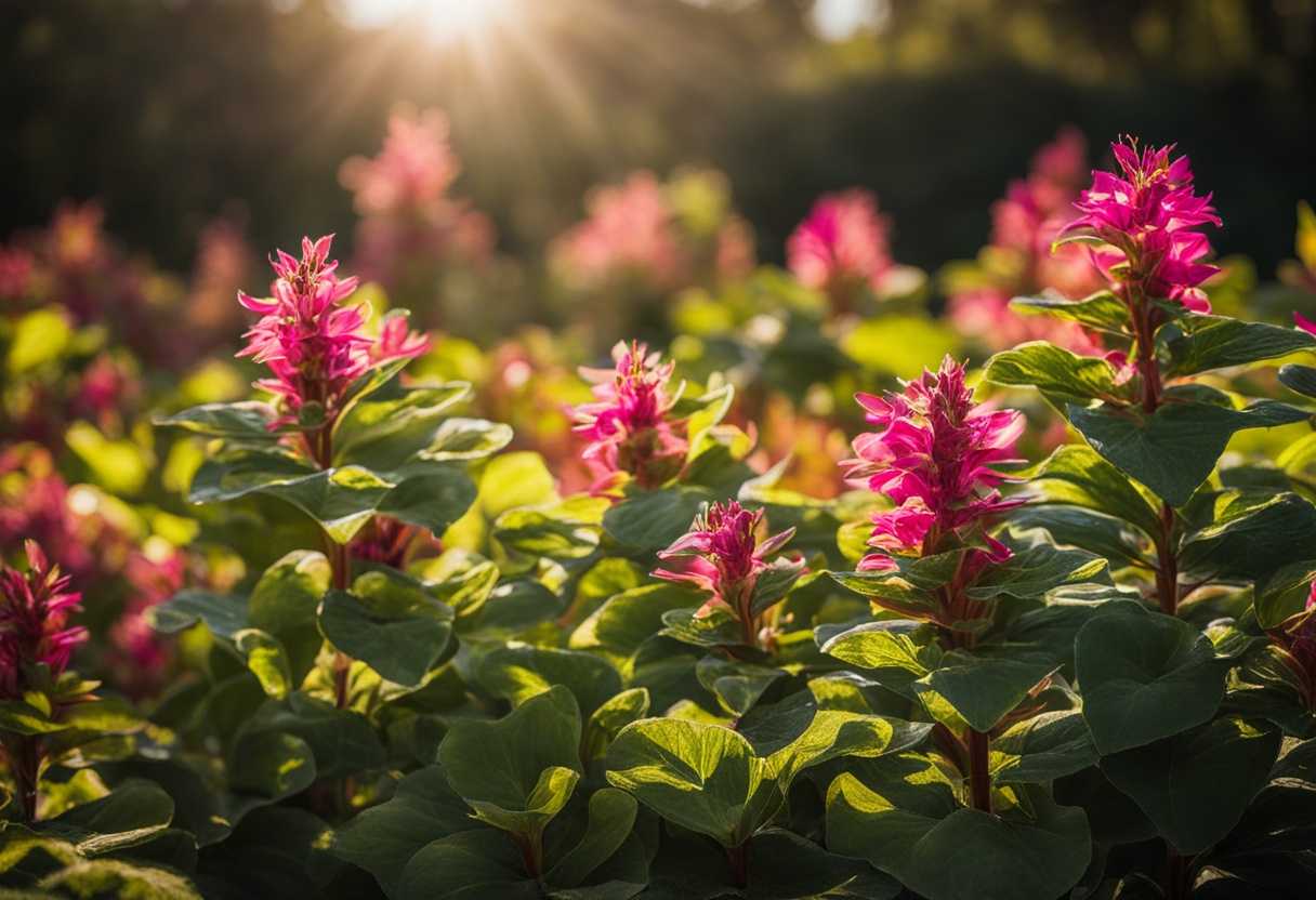 Vibrant-plants-unfurling-in-sunlight-a-serene-moment-of-nature's-beauty-and-resilience_dpyg