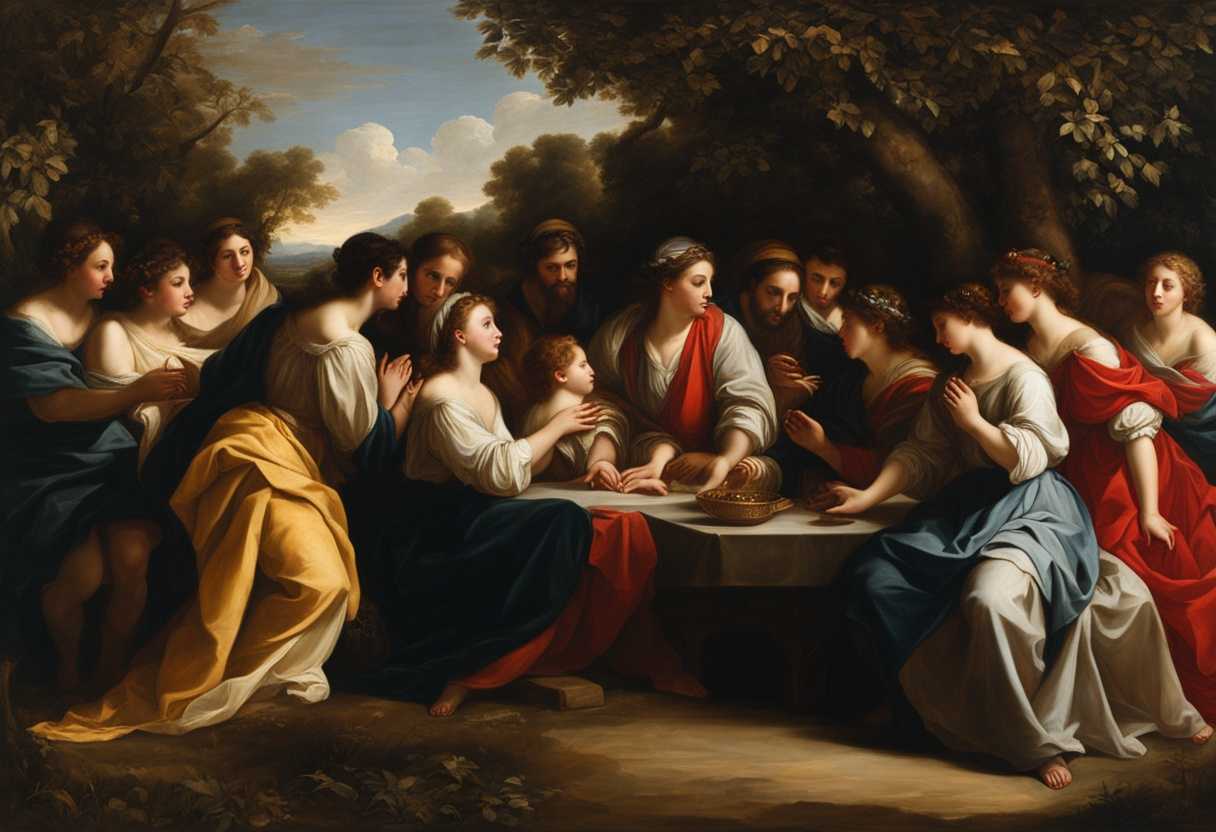 A-serene-gathering-under-trees-hands-clasped-hearts-open-radiating-love-and-forgiveness_wlll