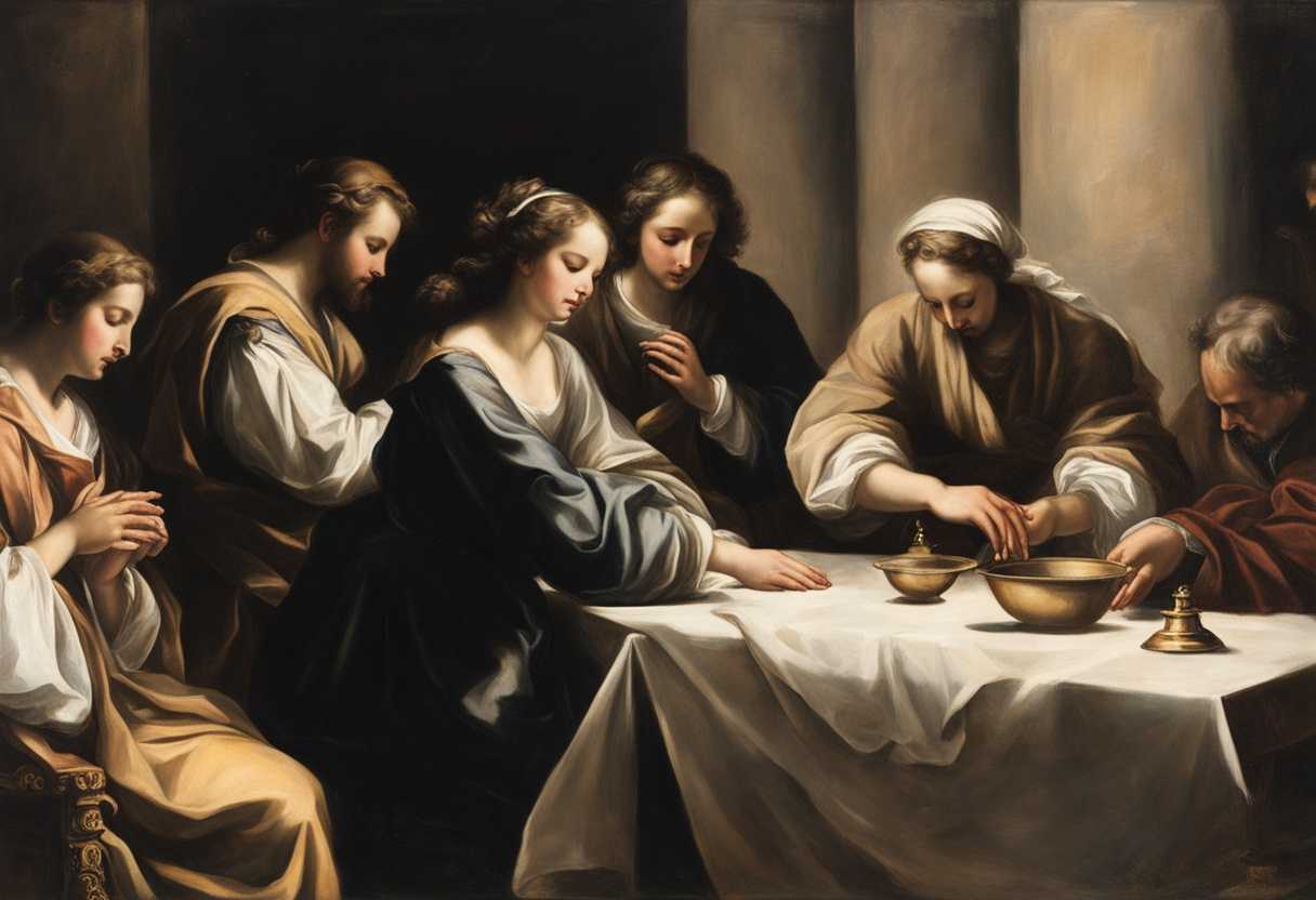 A-group-in-prayer-illuminated-by-soft-light-radiating-hope-and-unity-amidst-vulnerability_lpdo