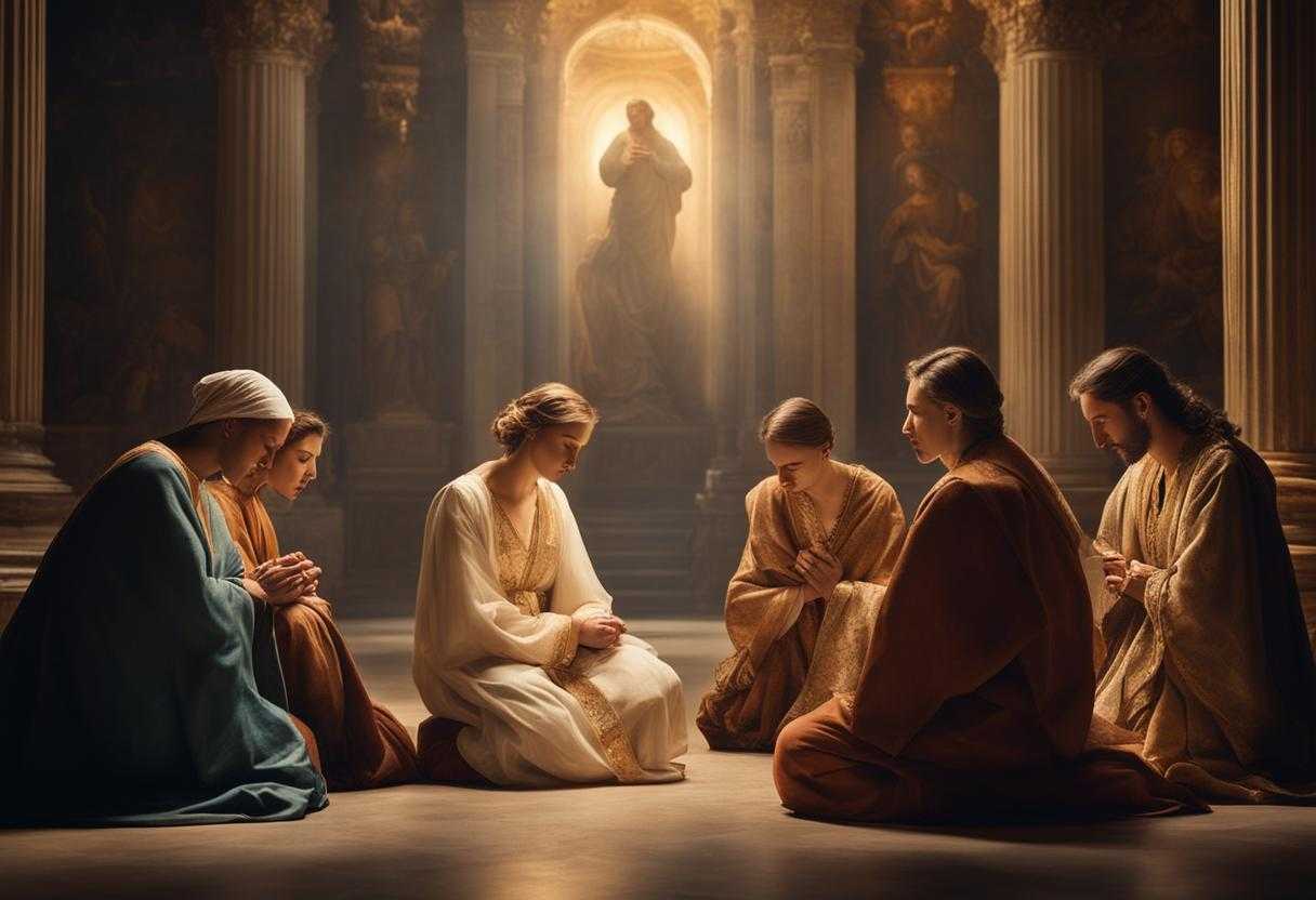 group-of-people-praying-deep-reverence-and-connection-soft-light-illuminates-their-faces-peace-an_iewi