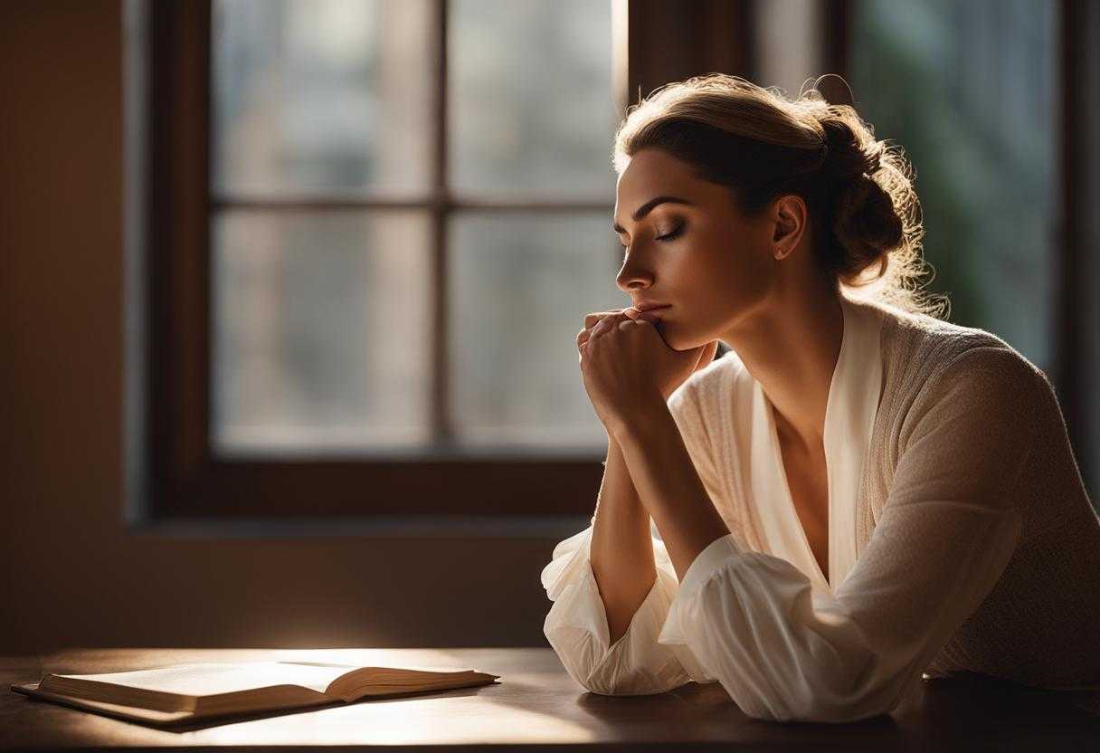 job-interview-candidate-quiet-contemplation-hands-clasped-in-prayer-eyes-closed-deep-concentrati_zncz