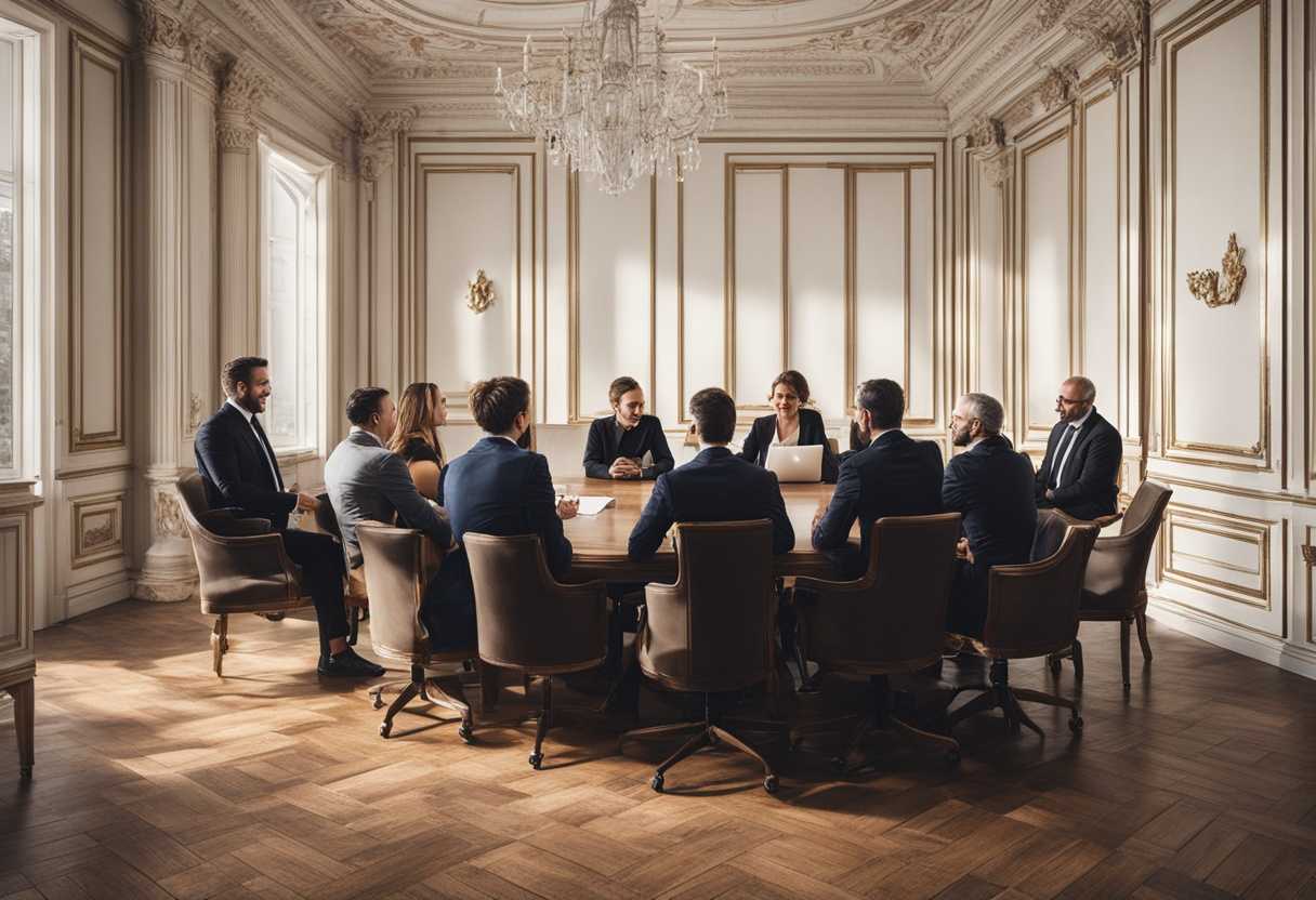Business-partners-collaborate-in-a-bright-conference-room-exchanging-ideas-with-enthusiasm-and-resp_gvhe